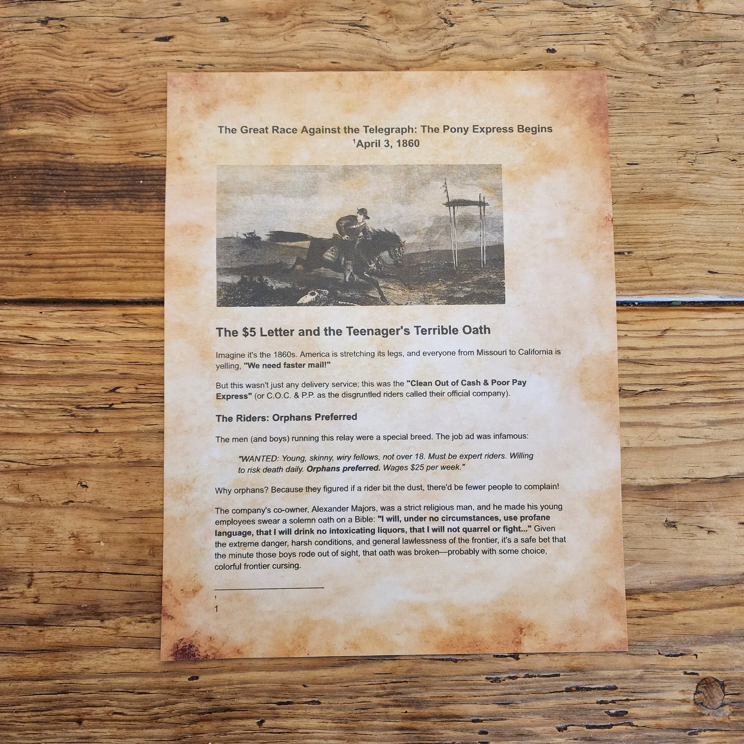 History To Your Doorstep [Subscription]